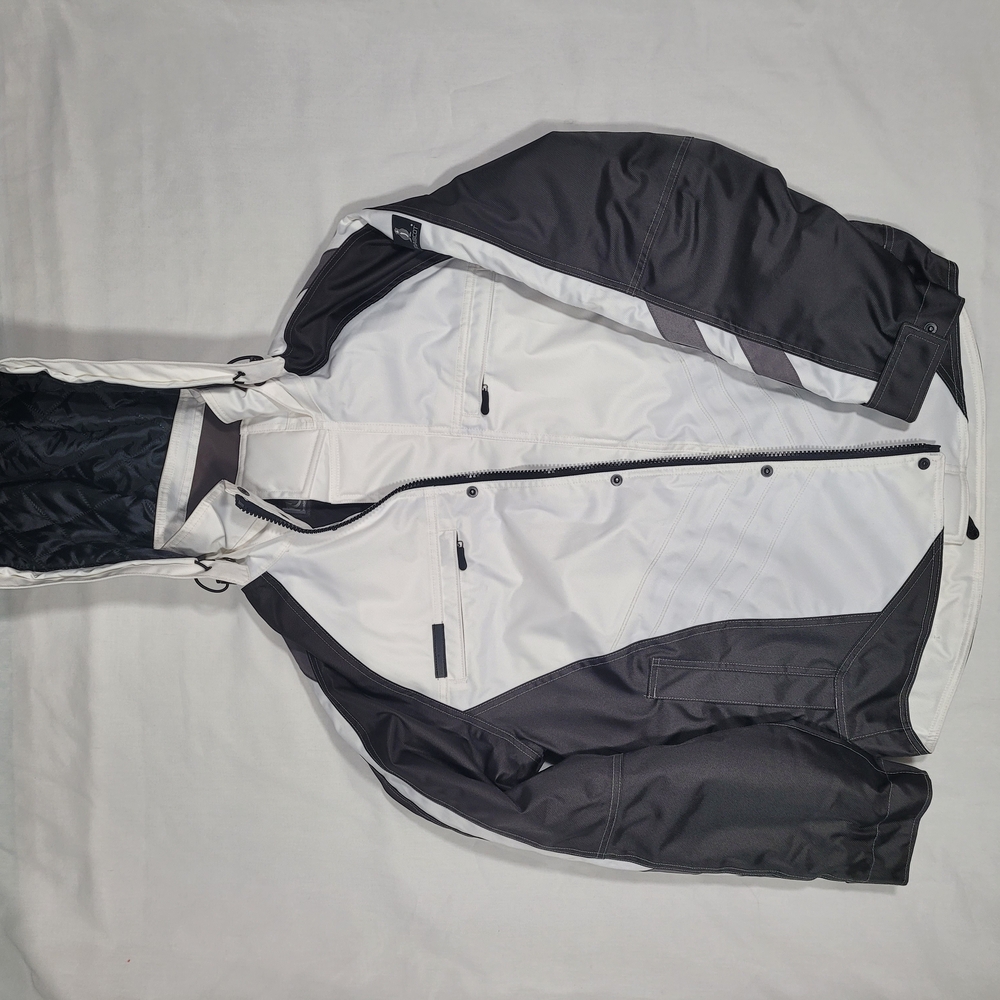 Mascot Black and White Windbreaker Jacket